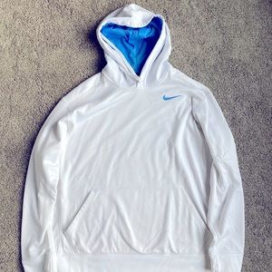 White Nike hoodie